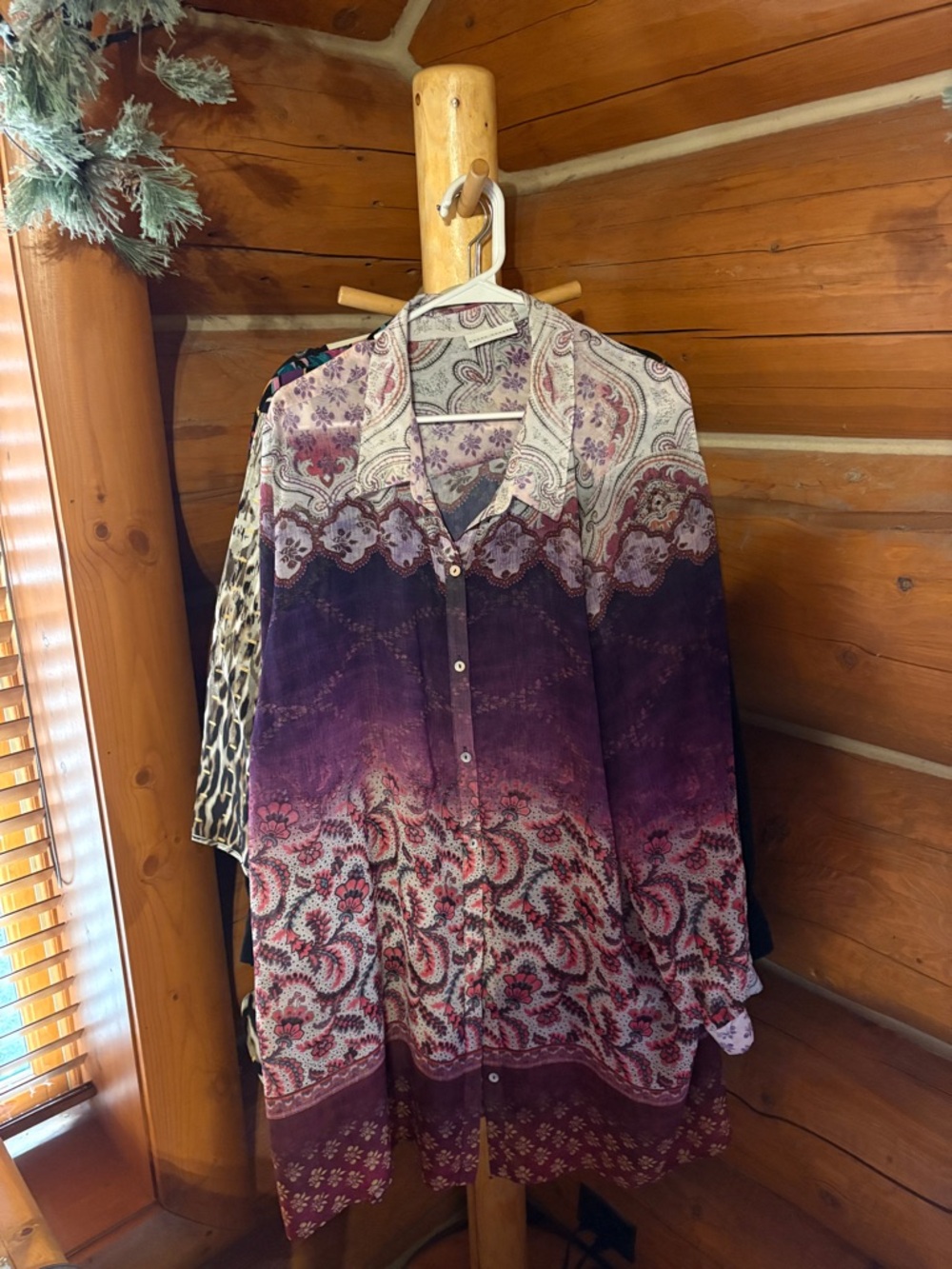 Susan Graver tunic blouse 3x